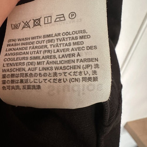 Acne Studios black and grey t-shirt like new, size S fits large