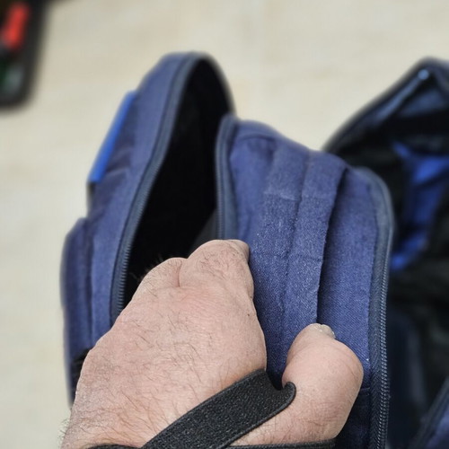 Kappa sports backpack like new, blue, multiple compartments