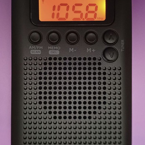 Digital Mini FM/AM Radio new with 8 buttons and 2 volume controls