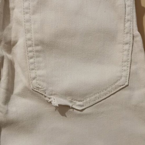 Off-white elastic high-waisted flare jeans Stradivarius used, size 36