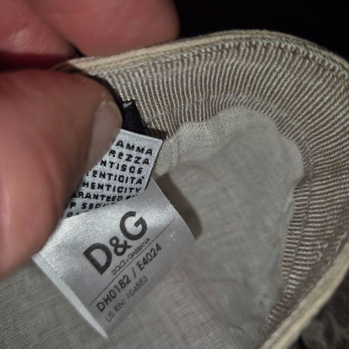 Dolce & Gabbana women's hat beige size M like new