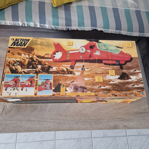 Action Man collectible helicopter new