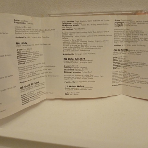 Khaled Sahra CD album 1996, raï music