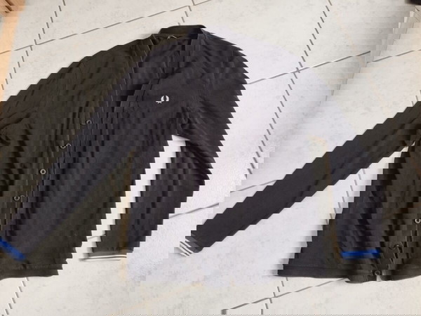 Ζακέτα Fred Perry μέγεθος L μαύρη