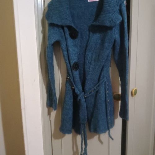Long wool cardigan Large/XL, warm