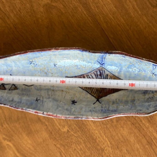 Decorative ceramic, 40 cm length