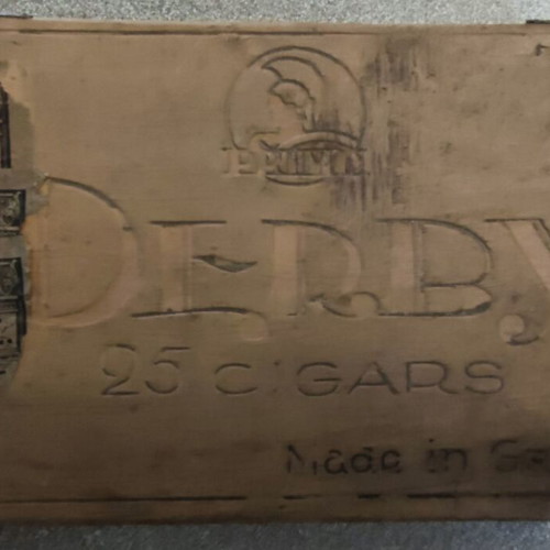Derby 1852 Wooden Cigar Box like new, Greek Kingdom