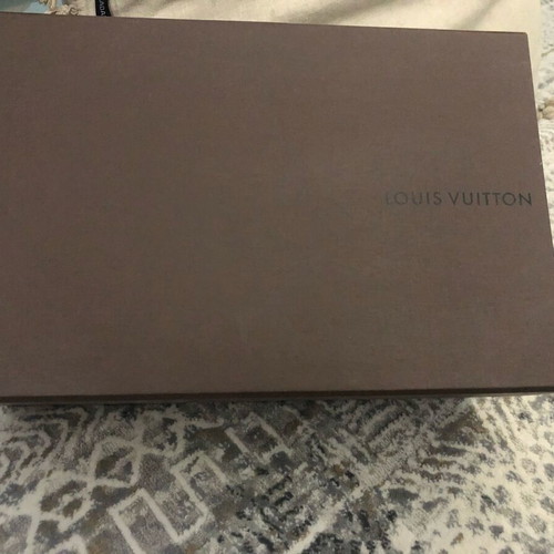 Louis Vuitton Monte Carlo leather flats like new, size 43.5 brown