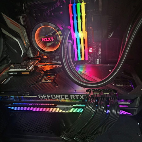ASUS STRIX RTX 3070TI GPU like new