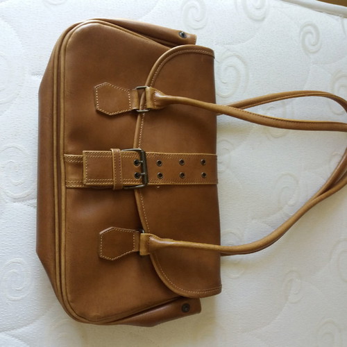 Shoulder bag used, tabba color