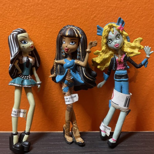 Monster High collectible figures set of 3, new