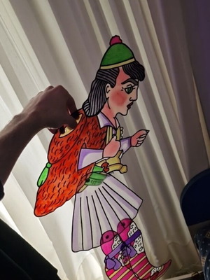 Young Thief by Fotis Plessas new design on 1mm plastic sheet