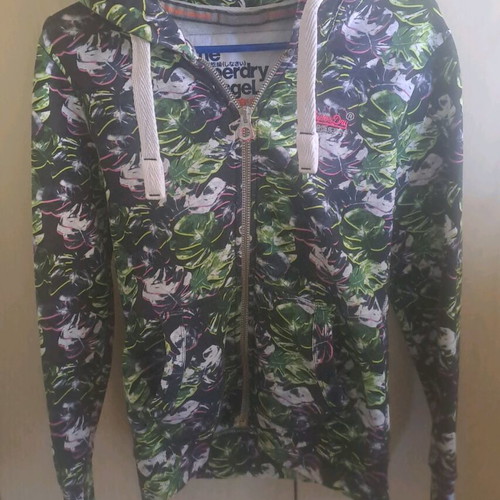 Superdry women's hoodie sweatshirt size S like new