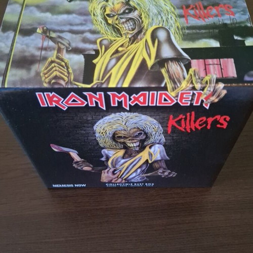 Iron Maiden licensed resin statue box