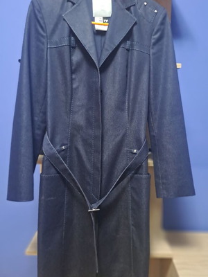 Versace Jeans Couture trench coat new, size S-M, blue
