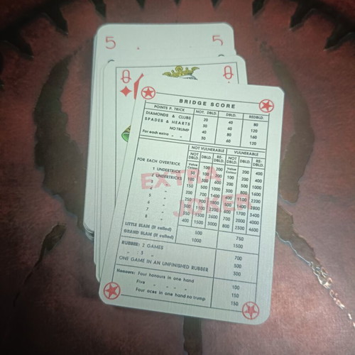 Hungary Playing Cards Mundial Mexico 86 like new, official replica
