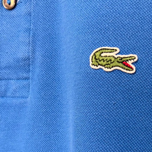 Lacoste blue polo shirt size L like new
