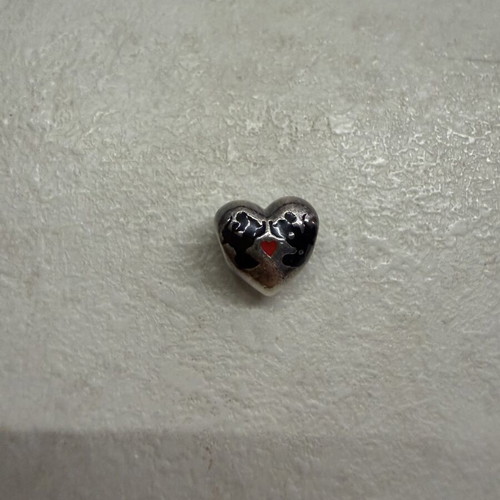 Pandora x Disney Mickey and Minnie charm like new, silver