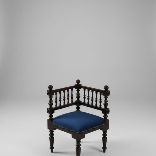 Vintage corner chair in Victorian style like new