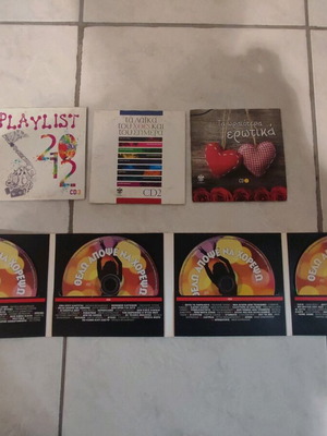7 CDs with Greek songs in like new condition
