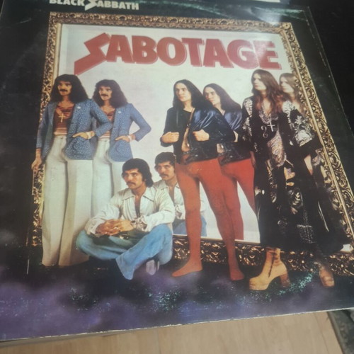 Black Sabbath Sabotage 1975 vinyl like new, original