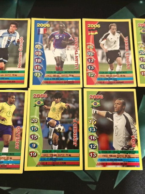 Football cards used, old collectible pack