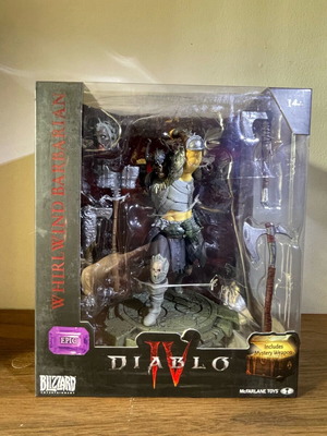 Diablo Epic Whirlwind Barbarian new, sealed in box