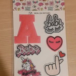 Iron patches sealed, new