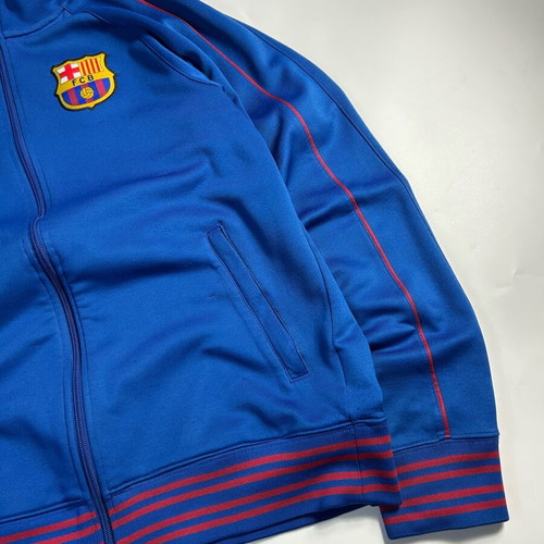 Nike Vintage Y2k FC Barcelona Blue Track Jacket Full Zip like new, size S