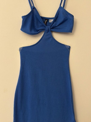 H&M Blue Dress XS New, Suitable for Beach