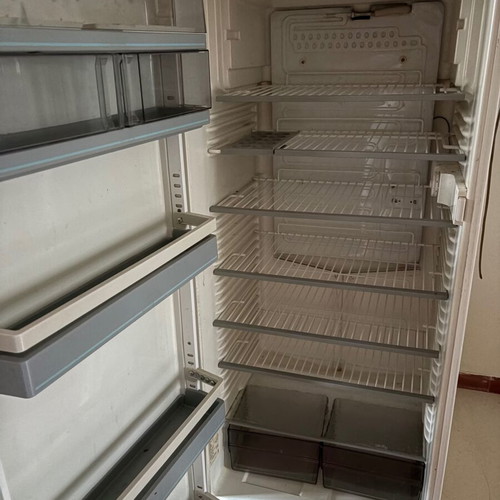 Liebherr refrigerator and freezer used, 1987, 147x60x60 cm and 85x60x60 cm