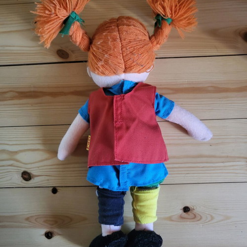 Pippi Longstocking collectible plush doll like new