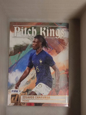 Eduardo Camavinga Pitch Kings France Panini Donruss Fifa 2023-24 σαν καινούργιο
