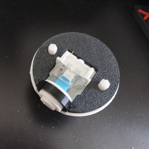 3D Printed Pokeball Clicker Keychain with Mechanical Switch