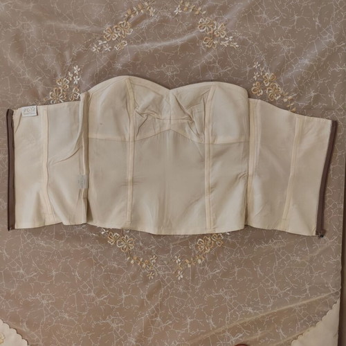 Valerie Aflalo blouse like new, short, silk, size S, gray-beige