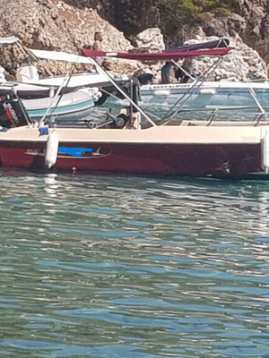 Compass 5m speedboat like new with 50 HP Suzuki outboard and trailer