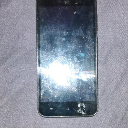 Ulefone smartphone used for spare parts, black