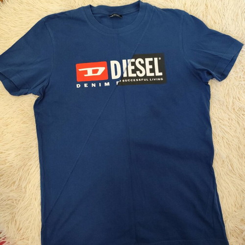 Diesel men's t-shirt Small blue like new