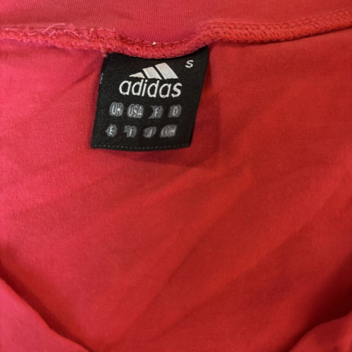 Adidas κόκκινη αθλητική μπλούζα σαν καινούργια, μέγεθος S