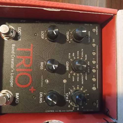 Digi Tech Band Trio with Pedal like new