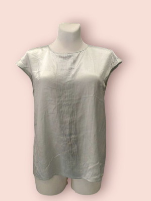Silk top light green size M-L like new