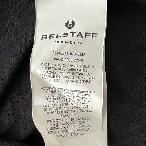 Belstaff men's cotton logo t-shirt like new, size M