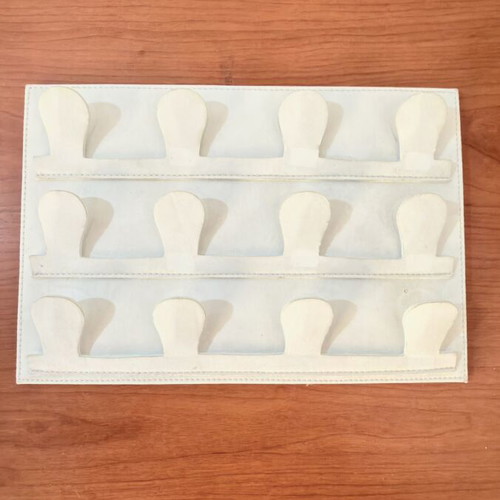 Professional ring display stand with 12 positions