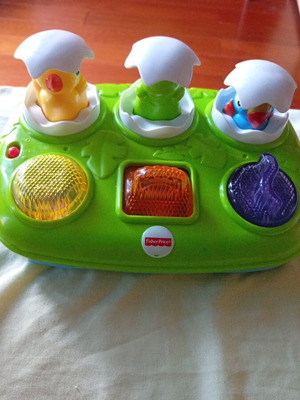 Fisher Price βρεφικό παιχνίδι με ήχους και φωτάκια σαν καινούργιο