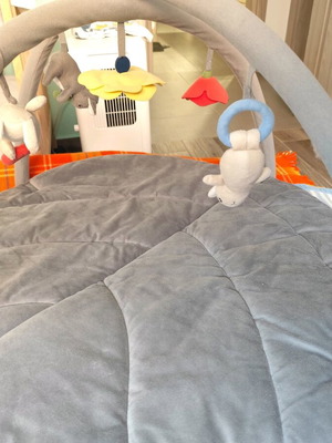 IKEA Baby Gym like new with detachable toys and play mat