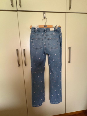 Maje blue denim pants like new
