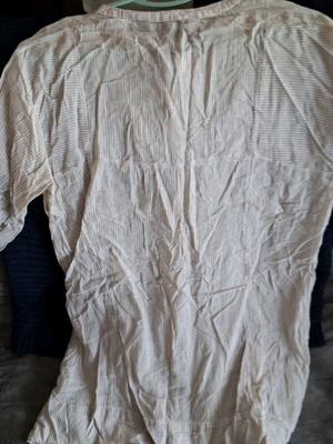 Zara thin spring shirt like new, beige, size M