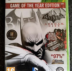 BATMAN ''Arkham City'' Game Of The Year Edition (XBOX 360) / (ΚΑΙΝΟΥΡΓΙΟ - Κλειστη Συσκευασια)