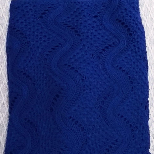 Knitted sweater in electric color