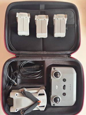 DJI Mini 3 Pro drone σαν καινούργιο με τρεις μπαταρίες και θήκη